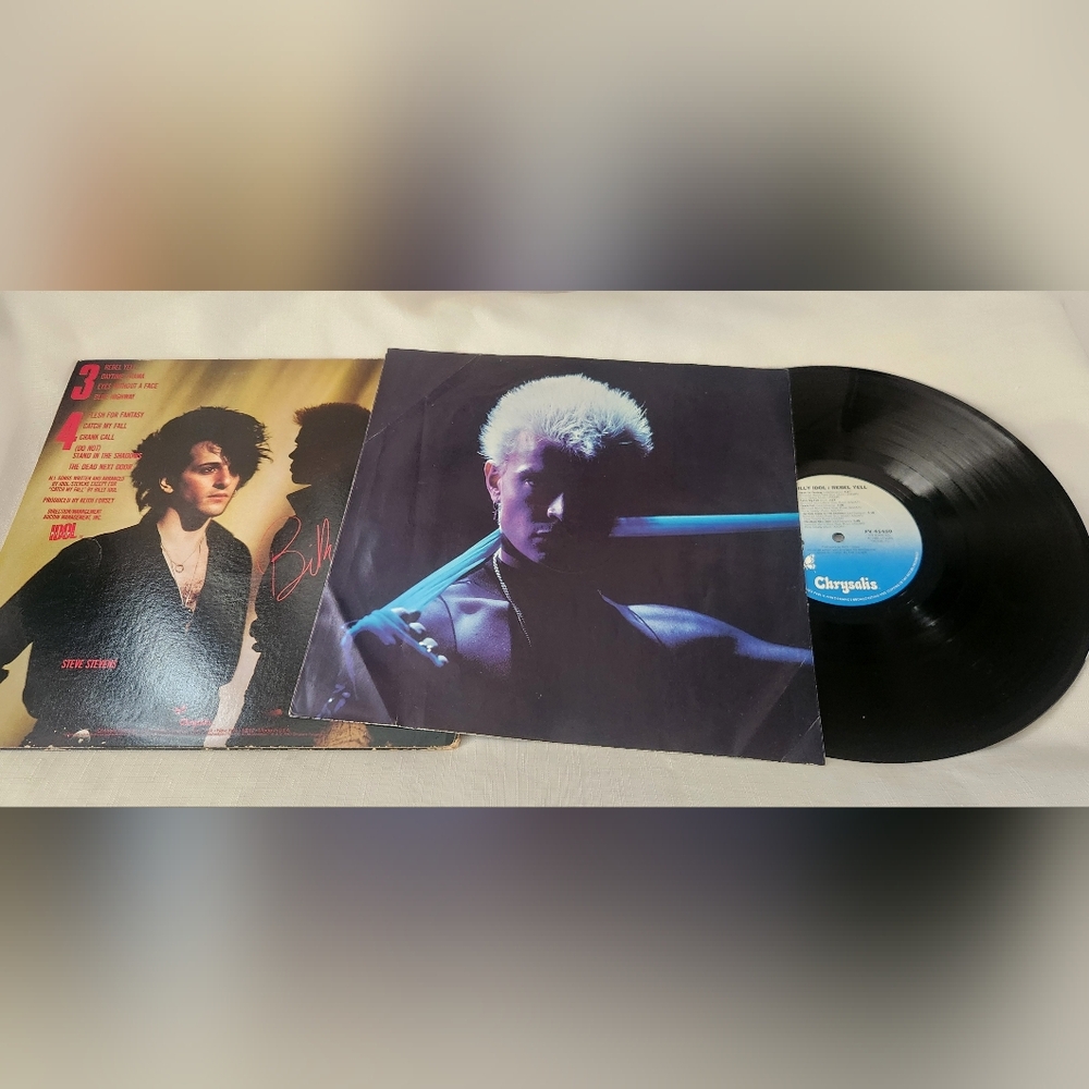 BILLY IDOL Rebel Yell Vinyl LP 1983 Chrysalis Records FV 41450 Lyric Punk Rock - Picture 9 of 10